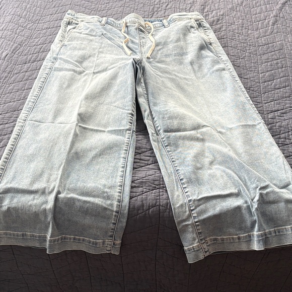 torrid Denim - BNWT Torrid size 2 18/20 Crop Weekend Wide Leg supersoft mid rise jean.